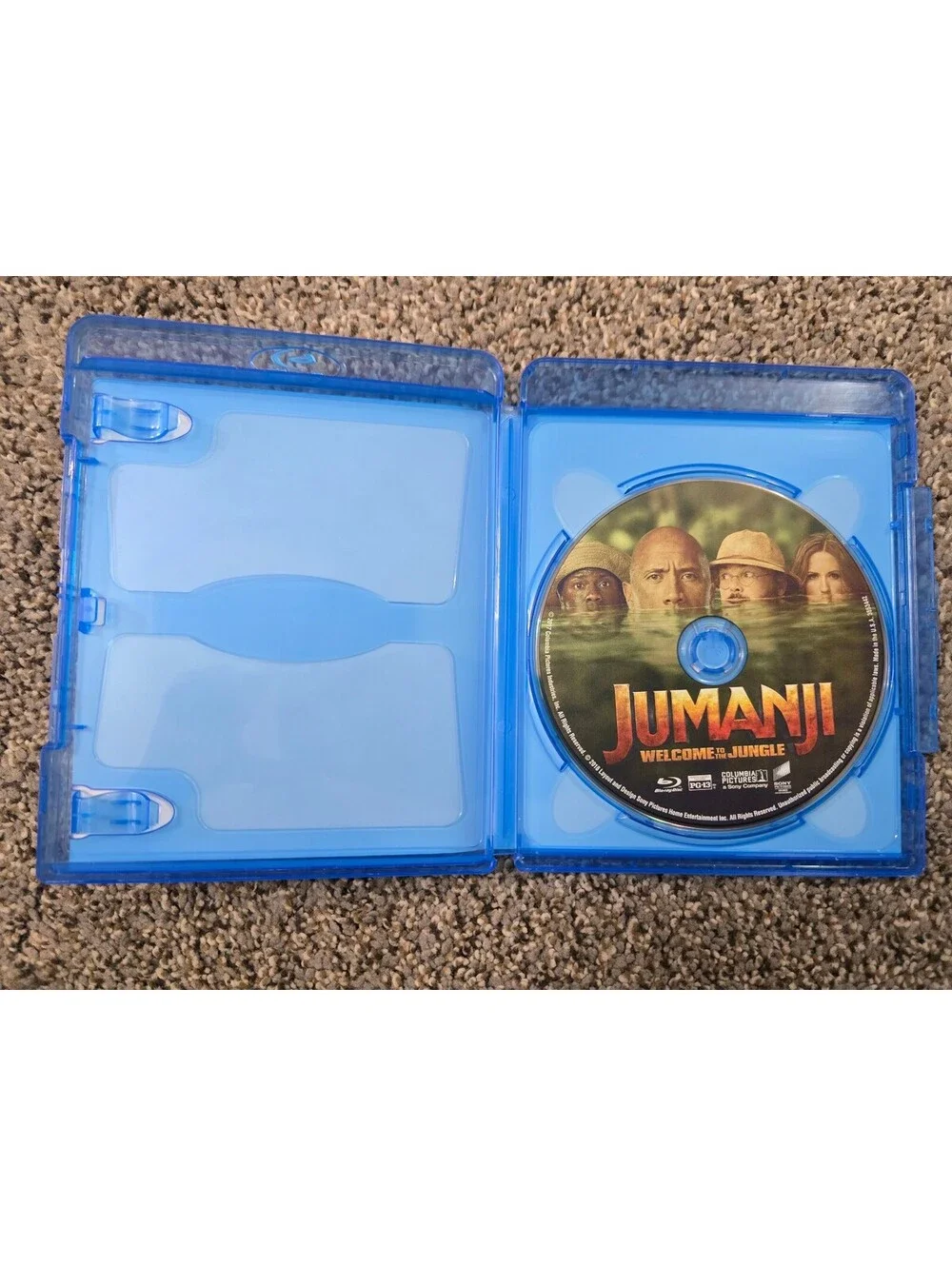 Jumanji: Welcome to the Jungle Blu-ray + Digital